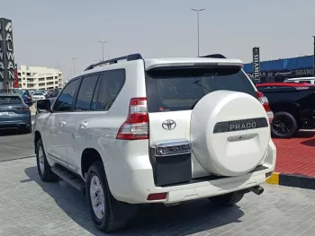 TOYOTA PRADO VXR 4WD 4.0L V6 PETROL FULL OPTION A/T WHITE COLOR 2014 MODEL YEAR