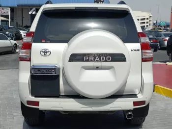 TOYOTA PRADO VXR 4WD 4.0L V6 PETROL FULL OPTION A/T WHITE COLOR 2014 MODEL YEAR