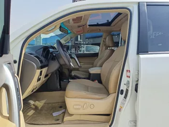 TOYOTA PRADO VXR 4WD 4.0L V6 PETROL FULL OPTION A/T WHITE COLOR 2014 MODEL YEAR