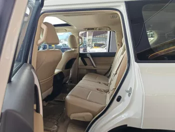 TOYOTA PRADO VXR 4WD 4.0L V6 PETROL FULL OPTION A/T WHITE COLOR 2014 MODEL YEAR