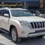 TOYOTA PRADO VXR 2.7L V4 FULL OPTION A/T PETROL WHITE COLOR 2017 - Thumbnail 2