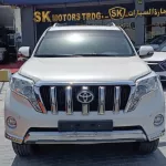 TOYOTA PRADO VXR 2.7L V4 FULL OPTION A/T PETROL WHITE COLOR 2017 - Thumbnail 3