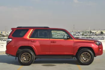 TOYOTA 4RUNNER - 40TH ANNIVERSARY SPECIAL EDITION V6 4.0L 4WD 7 SEAT 2023 MODEL YEAR RED