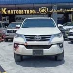 TOYOTA FORTUNER EXR A/T 2.7L V4 4WD PETROL 2018 WHITE COLOR - Thumbnail 1