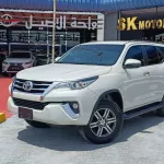 TOYOTA FORTUNER EXR A/T 2.7L V4 4WD PETROL 2018 WHITE COLOR - Thumbnail 2