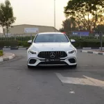 Mercedes-Benz CLA AMG 45s V4 2022 Model Year White Color - Thumbnail 2
