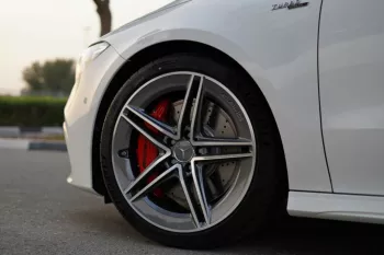 Mercedes-Benz CLA AMG 45s V4 2022 Model Year White Color