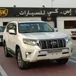 TOYOTA PRADO VXR 4.0L PETROL V6 4WD FULL OPTION AT WHITE 2018 - Thumbnail 2