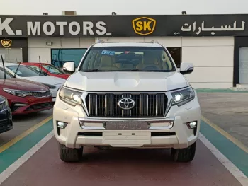 TOYOTA PRADO VXR 4.0L PETROL V6 4WD FULL OPTION AT WHITE 2018