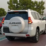 TOYOTA PRADO VXR 4.0L PETROL V6 4WD FULL OPTION AT WHITE 2018 - Thumbnail 5
