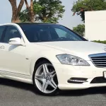 Mercedes-Benz S 350 2012-V6-Full Option white color - Thumbnail 3