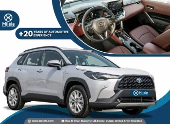 TOYOTA COROLLA CROSS LIMITED 1.8L PETROL HEV AT MY2024 – SILVER