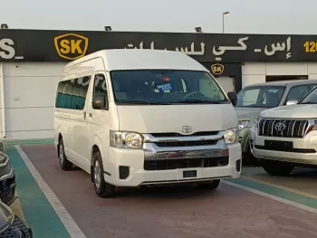 TOYOTA HIACE HIGH ROOF MT 2.7L V4 PETROL 15 STEATS WHITE 2015