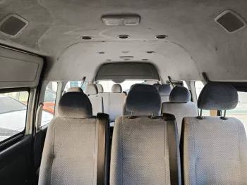 TOYOTA HIACE HIGH ROOF MT 2.7L V4 PETROL 15 STEATS WHITE 2015