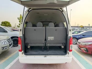 TOYOTA HIACE HIGH ROOF MT 2.7L V4 PETROL 15 STEATS WHITE 2015