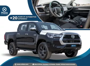 TOYOTA HILUX DC 2.4L DIESEL AT 4X4 MY2023 – BLACK