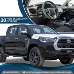 TOYOTA HILUX DC 2.4L DIESEL AT 4X4 MY2023 – BLACK - Thumbnail 1