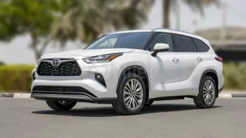 TOYOTA HIGHLANDER PLATINUM 2.4L PETROL AWD AT MY2023 – WHITE