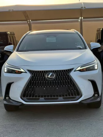 LEXUS NX 350 2.5L HYBRID 2023 MODEL YEAR WHITE COLOR