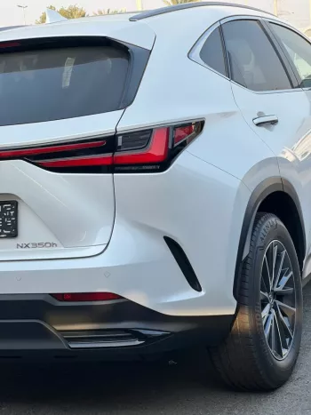 LEXUS NX 350 2.5L HYBRID 2023 MODEL YEAR WHITE COLOR