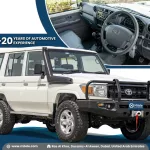 RHD - TOYOTA LAND CRUISER LC76 4.2L DIESEL MT MY2022 – WHITE - Thumbnail 1