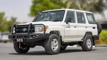 RHD - TOYOTA LAND CRUISER LC76 4.2L DIESEL MT MY2022 – WHITE