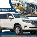 RHD - TOYOTA PRADO TXL 2.8L DIESEL AT TIRE UNDER MY2022 – WHITE - Thumbnail 1