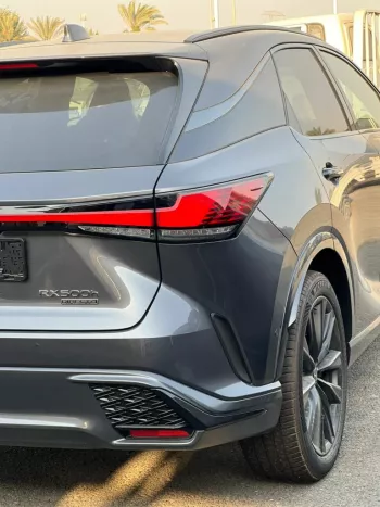 LEXUS RX500H DIRECT4 F SPORT 2.4L TURBO PETROL 2023 MODEL YEAR GREY