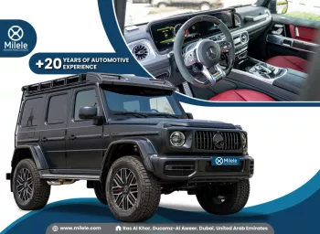 MERCEDES BENZ G 63 4×4² 4.0L PETROL AT MY2023 – MAGNO BLACK