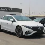 Mercedes-Benz EQS 450+ Electric Car 2022 Model Year White Color  - Thumbnail 1