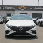 Mercedes-Benz EQS 450+ Electric Car 2022 Model Year White Color  - Thumbnail 2