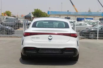 Mercedes-Benz EQS 450+ Electric Car 2022 Model Year White Color 