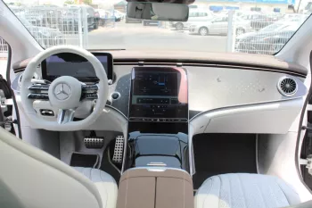 Mercedes-Benz EQS 450+ Electric Car 2022 Model Year White Color 