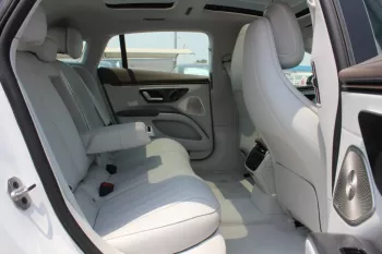 Mercedes-Benz EQS 450+ Electric Car 2022 Model Year White Color 