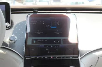 Mercedes-Benz EQS 450+ Electric Car 2022 Model Year White Color 