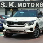 KIA SELTOS PETROL A/T 2.0L V4 2021 MODEL YEAR WHITE COLOR - Thumbnail 1