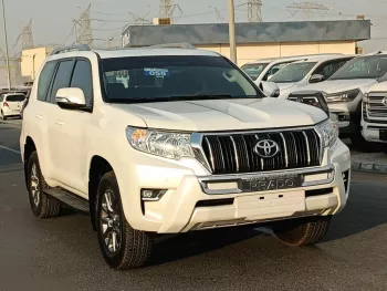TOYOTA PRADO GXR PETROL 2.7L V4 2019 MODEL YEAR WHITE