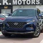 2019 HYUNDAI SANTAFE LIMITED PETROL A/T 2.4L V4 DARK BLUE COLOR - Thumbnail 1