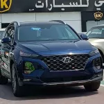 2019 HYUNDAI SANTAFE LIMITED PETROL A/T 2.4L V4 DARK BLUE COLOR - Thumbnail 2