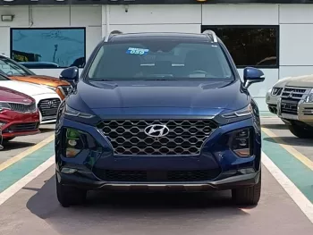 2019 HYUNDAI SANTAFE LIMITED PETROL A/T 2.4L V4 DARK BLUE COLOR