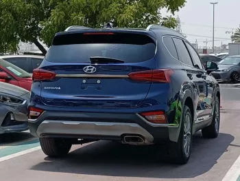 2019 HYUNDAI SANTAFE LIMITED PETROL A/T 2.4L V4 DARK BLUE COLOR
