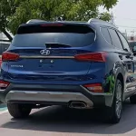 2019 HYUNDAI SANTAFE LIMITED PETROL A/T 2.4L V4 DARK BLUE COLOR - Thumbnail 6