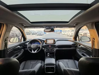 2019 HYUNDAI SANTAFE LIMITED PETROL A/T 2.4L V4 DARK BLUE COLOR