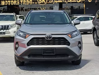 TOYOTA RAV4 XLE PETROL A/T 2.5L V4 2019 MODEL YEAR SILVER COLOR