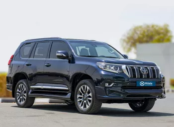 TOYOTA PRADO VXR 4.0L PETROL AT TIRE BACK MY2023 – DARK BLUE