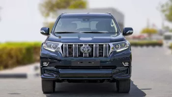 TOYOTA PRADO VXR 4.0L PETROL AT TIRE BACK MY2023 – DARK BLUE