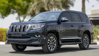 TOYOTA PRADO VXR 4.0L PETROL AT TIRE BACK MY2023 – DARK BLUE
