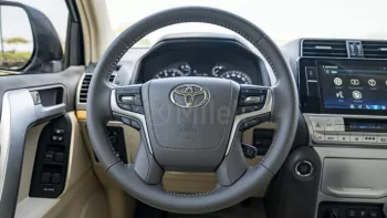 TOYOTA PRADO VXR 4.0L PETROL AT TIRE BACK MY2023 – DARK BLUE