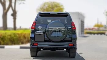 TOYOTA PRADO VXR 4.0L PETROL AT TIRE BACK MY2023 – DARK BLUE