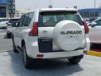 TOYOTA PRADO EXR A/T PETROL 4.0L V6 4WD  2020 MODEL YEAR WHITE COLOR